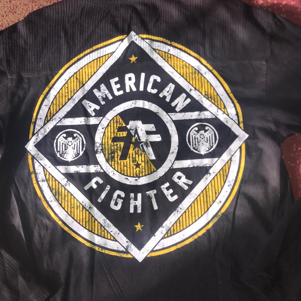Men’s American Fighter Shirt Henley L 2XL NWT - Picture 4 of 4
